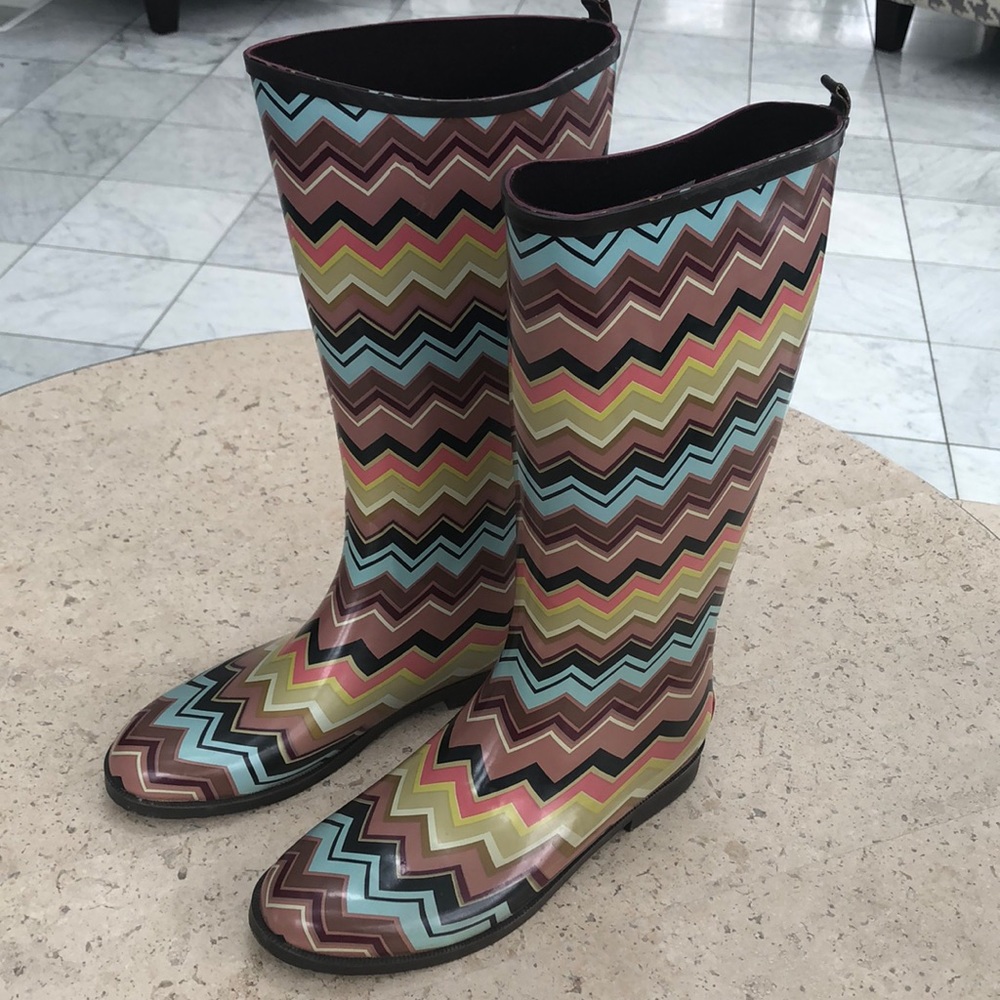 Missoni Rain Boots - Sz 8